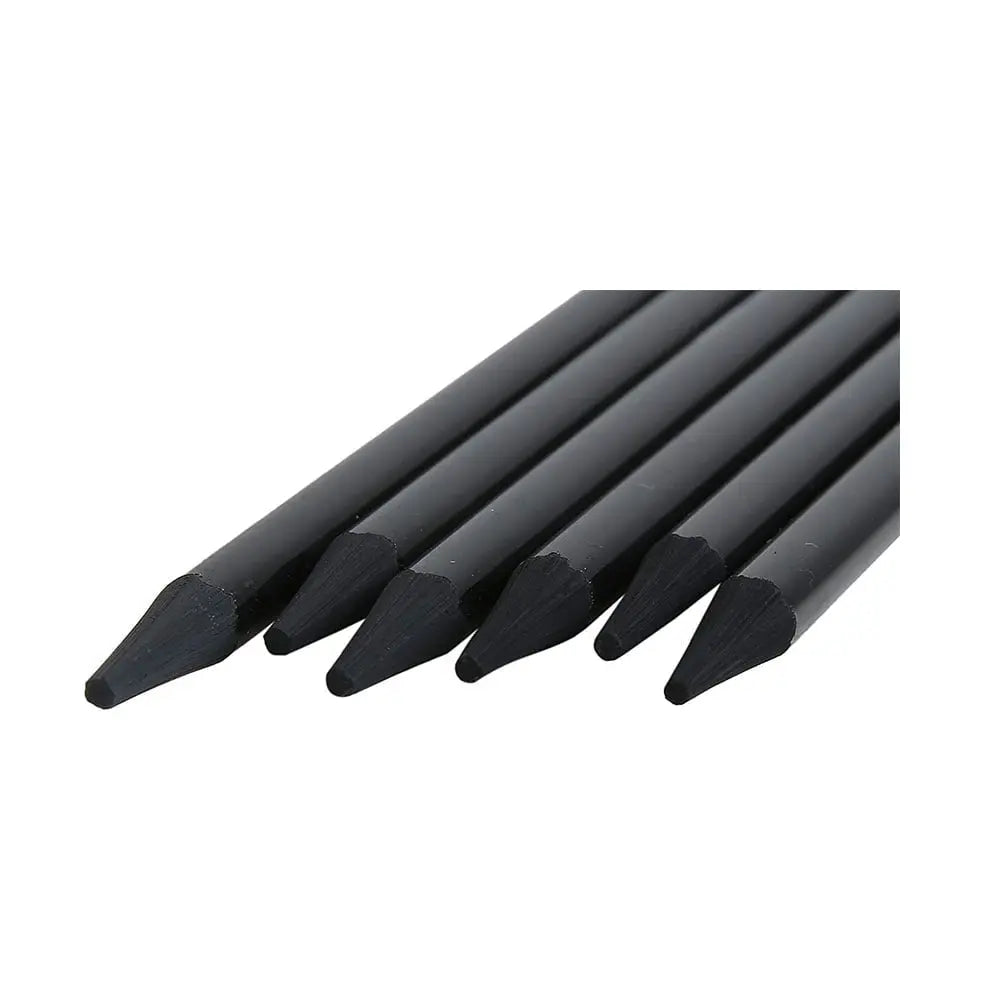 Oasis-X RNAB08RJYJ78P 6pcs woodless pencil set black woodless