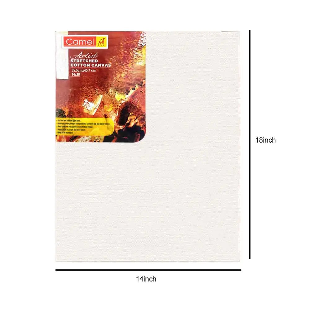 Camel Artist Stretched Cotton Canvas Canvazo