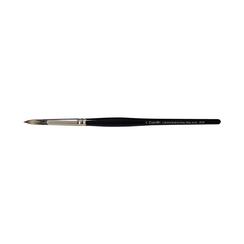 Camel Camlin Artist Brush Series 68 Round Camel
