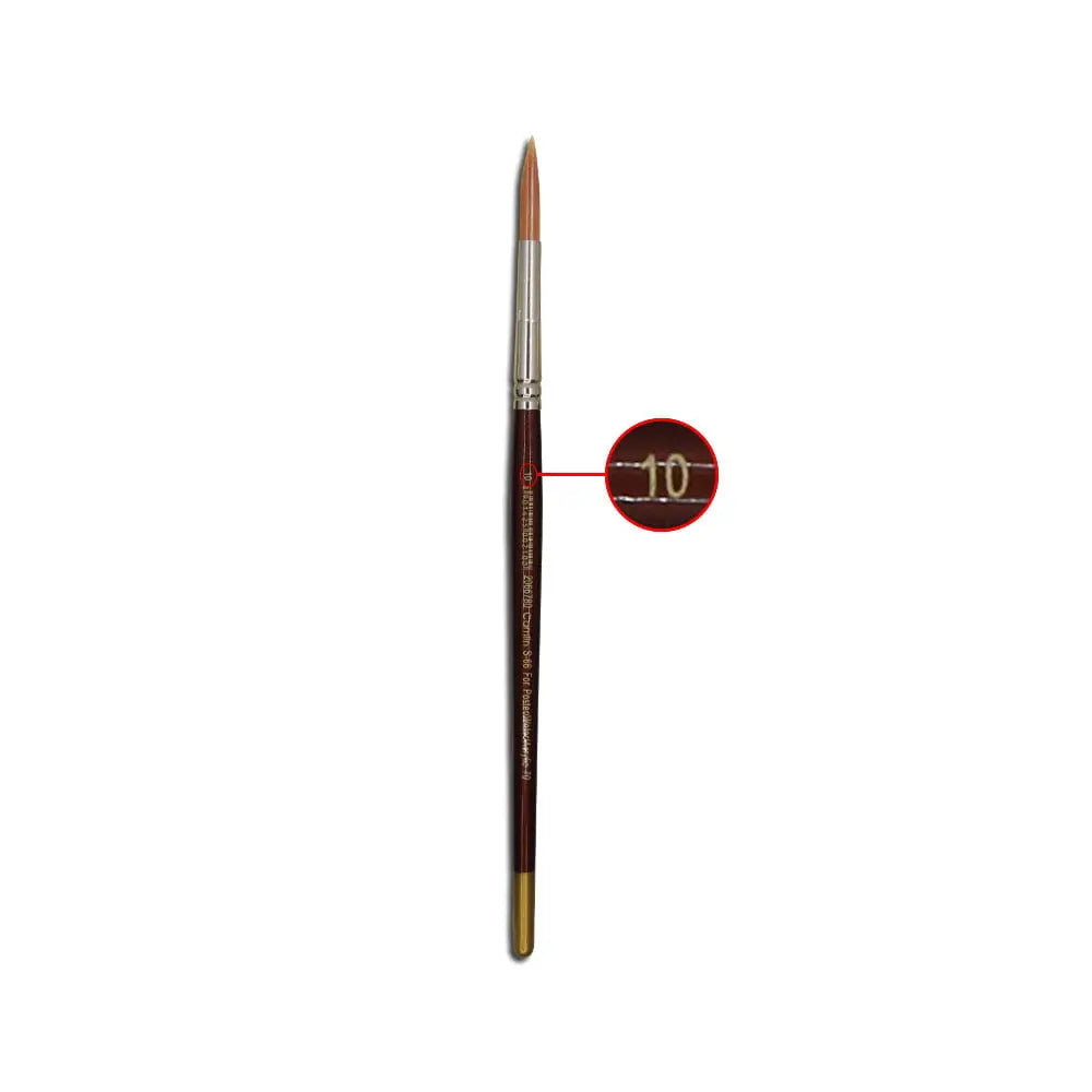 Camel Camlin Synthetic Gold Round and Flat Brush Series 66 & Series 67 - Open Stock Camel