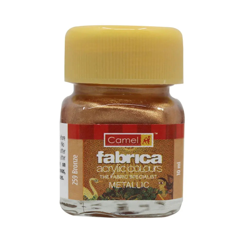 Camel Fabrica Acrylic Colours Metallic (Loose Colours) 10ml Camel