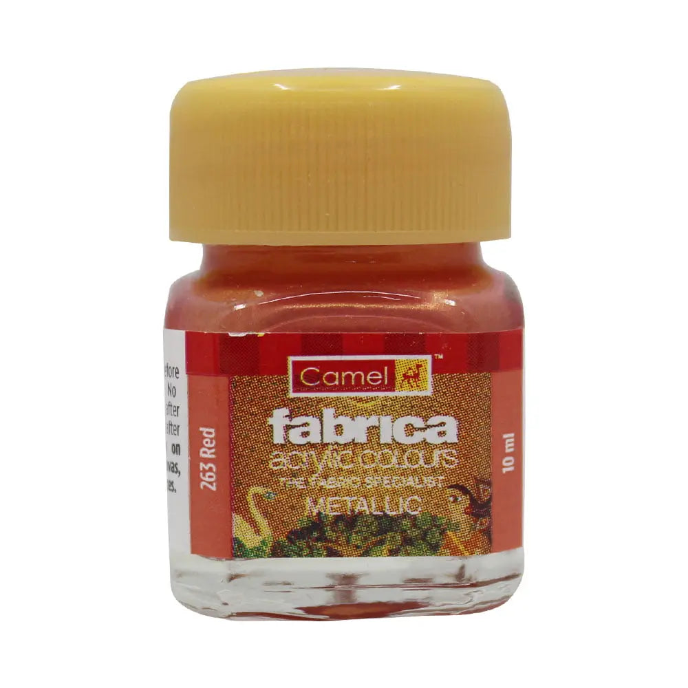 Camel Fabrica Acrylic Colours Metallic (Loose Colours) 10ml Camel
