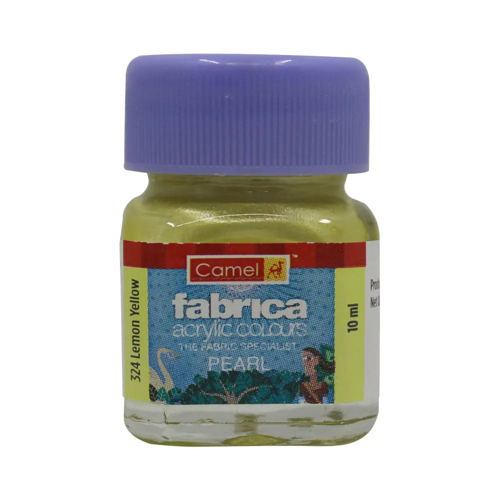 Camel Fabrica Acrylic Colours Pearl (Loose Colours) 10ml Camel