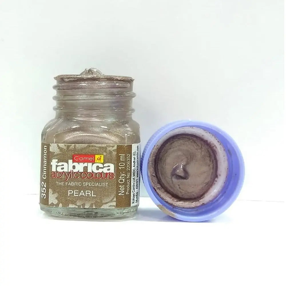 Camel Fabrica Acrylic Colours Pearl (Loose Colours) 10ml Camel