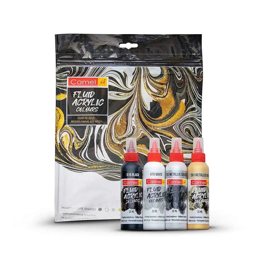 Camel Fluid Acrylic Colours DIY Kit Camel