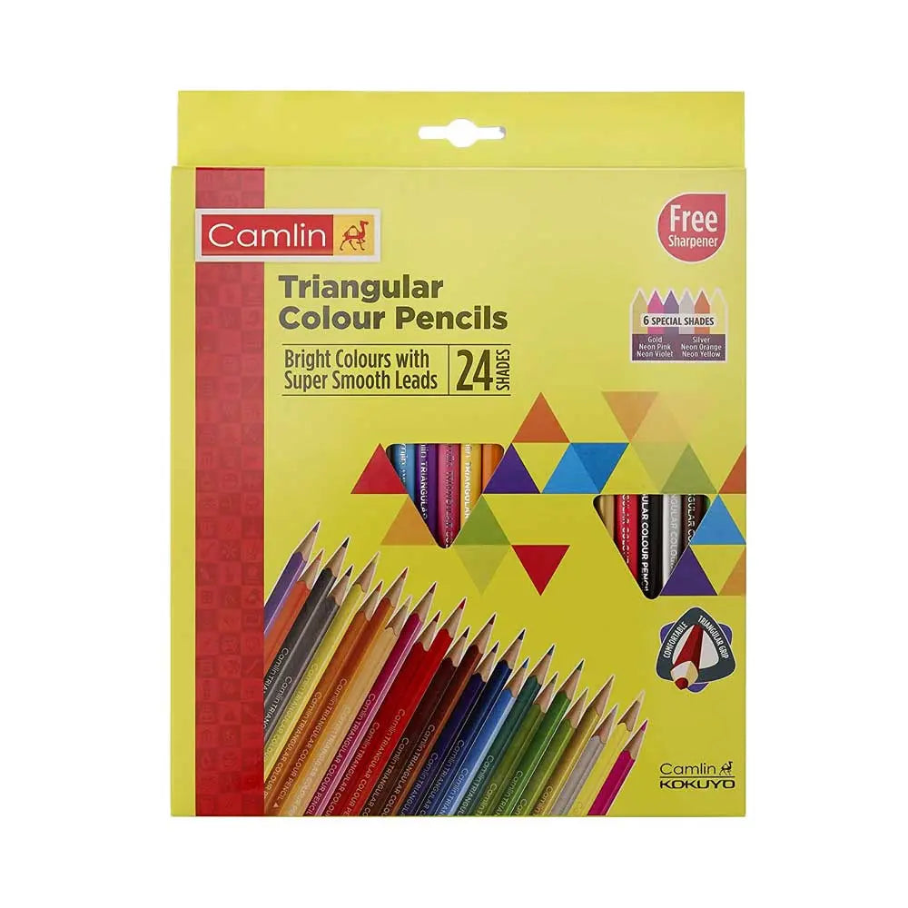 Camel Triangular Colour Pencil Set Camel