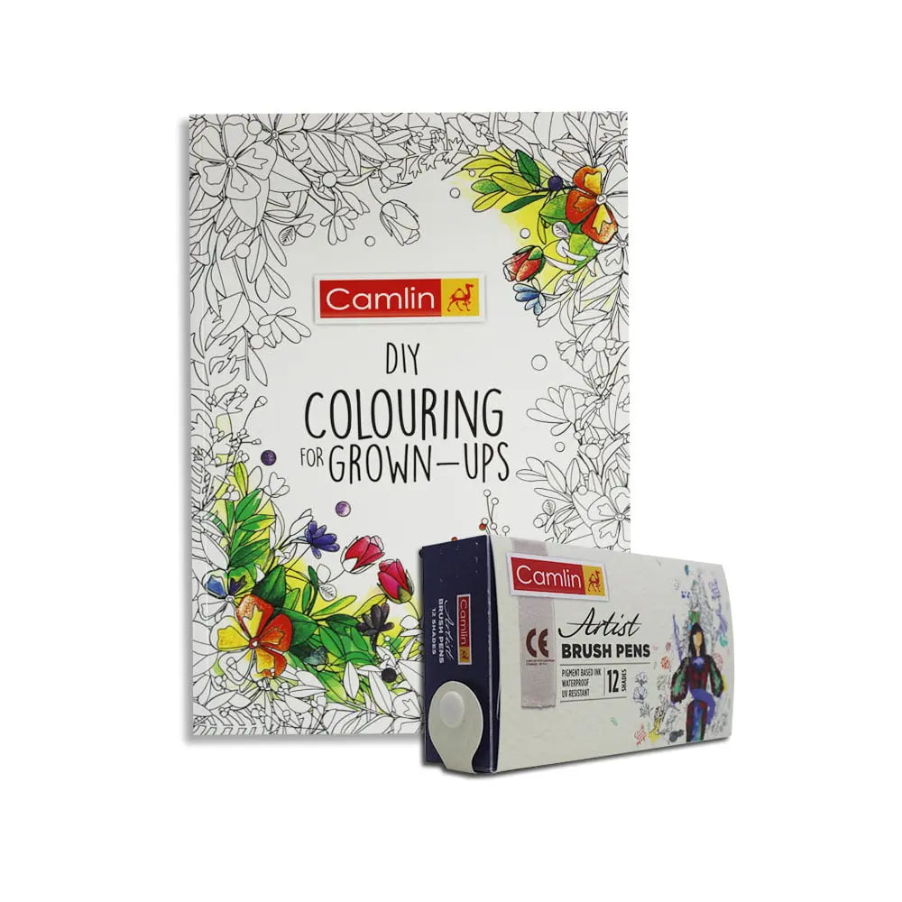 Camlin DIY Colouring For Grown Ups Canvazo
