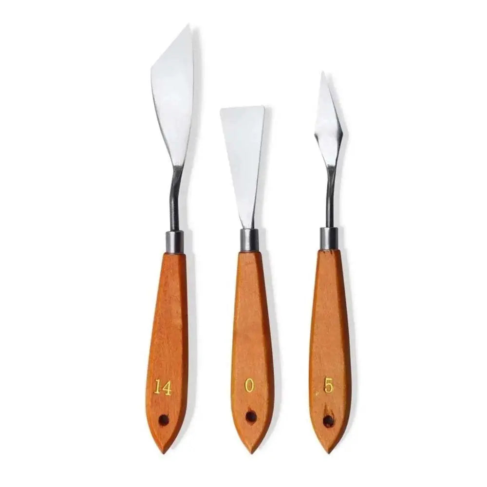 S & E TEACHER'S EDITION 6 Pcs Pottery & Clay Sculpting Tools, Double-Sided,  Smooth Wooden Handles.