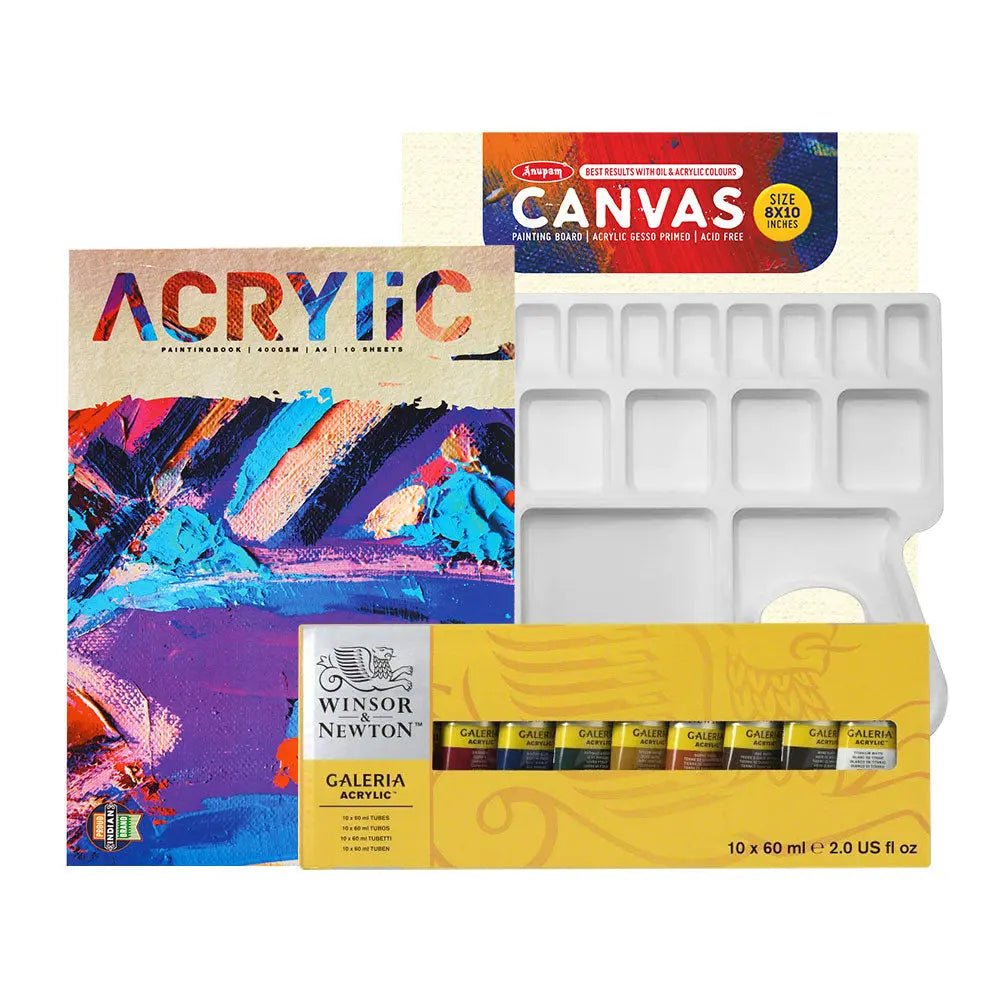 Canvazo Acrylic Painting Kit (Premium) Canvazo