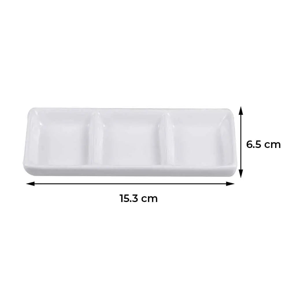 Canvazo Ceramic Palette for Painting - Rectangle Palette Canvazo