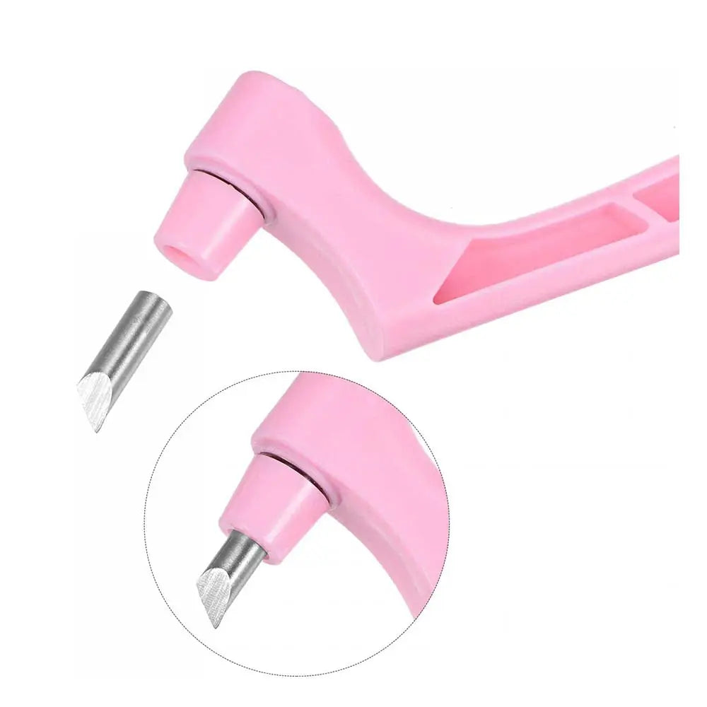 Canvazo Craft Cutting Tools, 360 Degree Rotating Blades Stainless Steel Cutter Canvazo