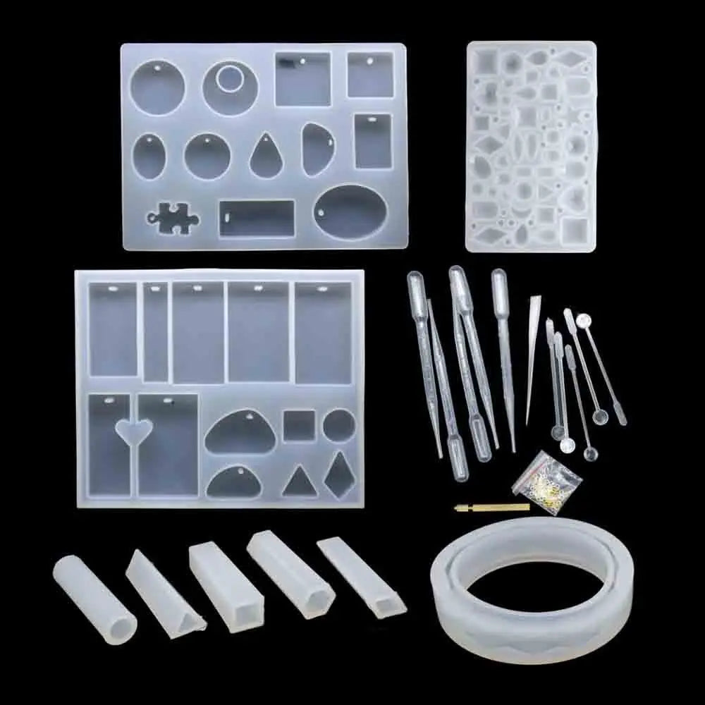 Canvazo DIY Silicone Mould - Jewellery Kit 68Pcs JB-533-C Canvazo