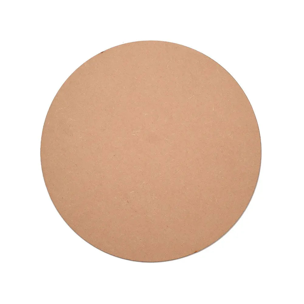 Canvazo MDF Cut Out Circle 4mm Thickness (Sizes in Inches) Canvazo