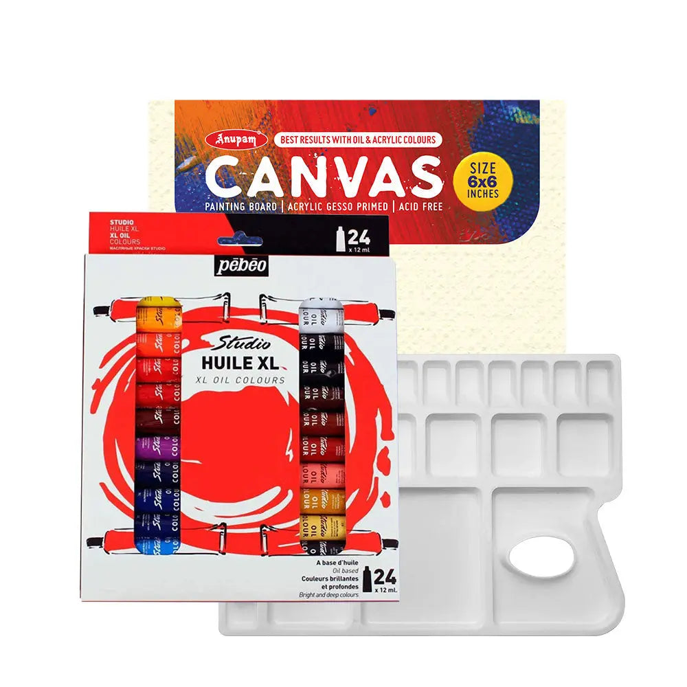 Canvazo Oil Painting Kit (Professional) Canvazo
