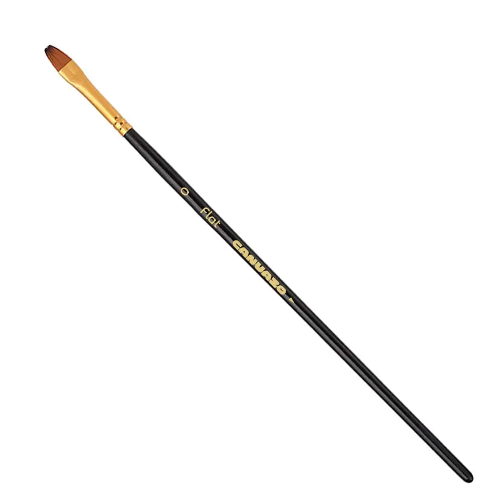 Artist Quality Synthetic Flat Tip Paintbrushes of 7pc for Watercolor &  Acrylic Painting at Rs 160/piece, Mumbai