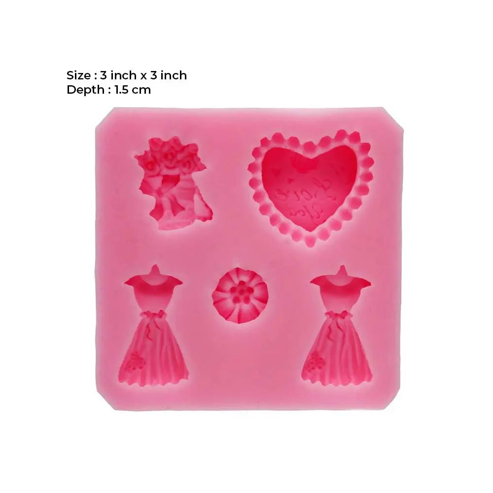 Canvazo Silicone Mould - Baby Born Shaped 3D Cake JSF128 Canvazo