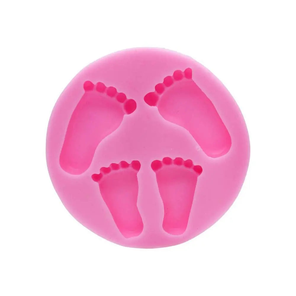 Canvazo Silicone Mould - Baby Feet Pattern JSF 025 Canvazo