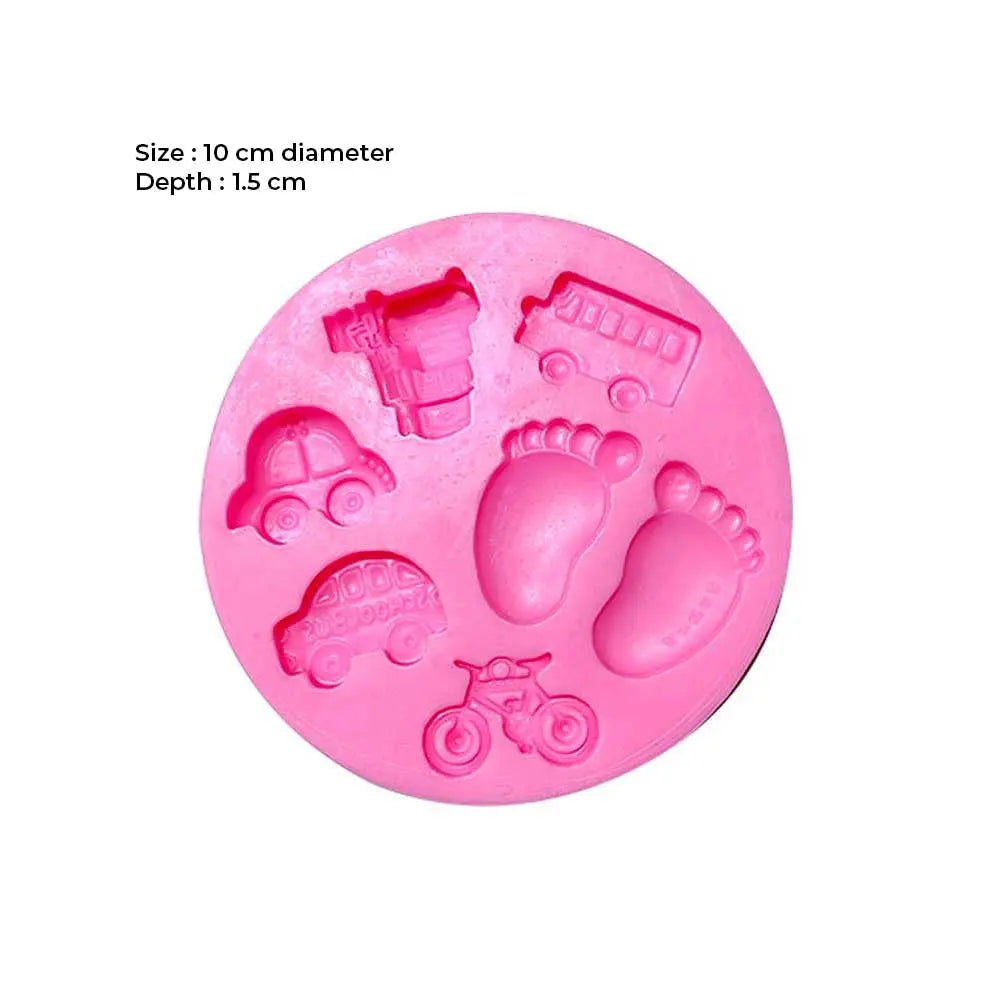Canvazo Silicone Mould - Baby Toys Pattern JSF 094 Canvazo