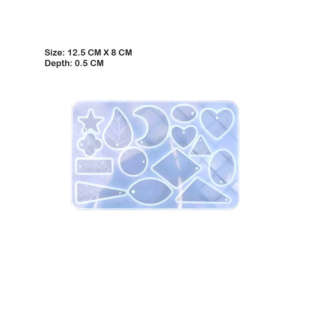 Canvazo Silicone Mould - Jewellery Shapes URP099-RM Canvazo