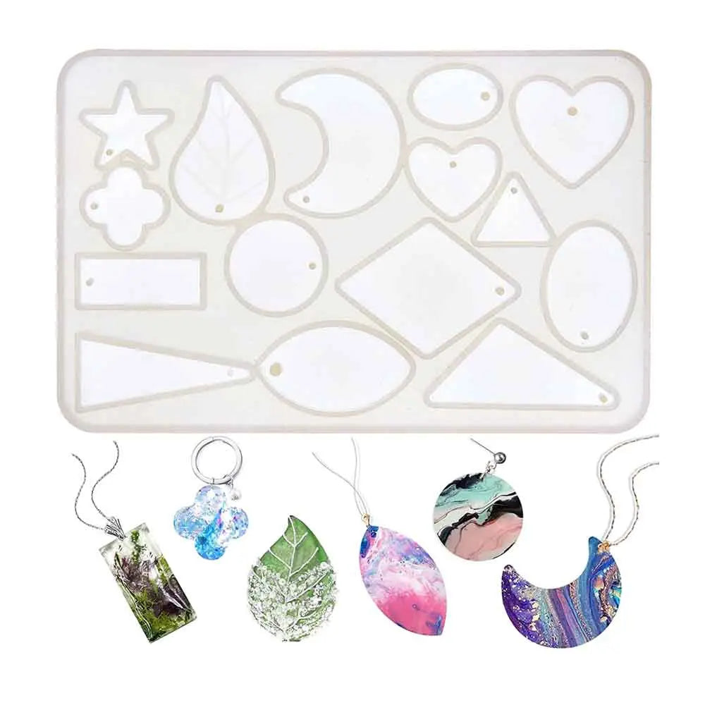 Canvazo Silicone Mould - Jewellery Shapes URP099-RM Canvazo