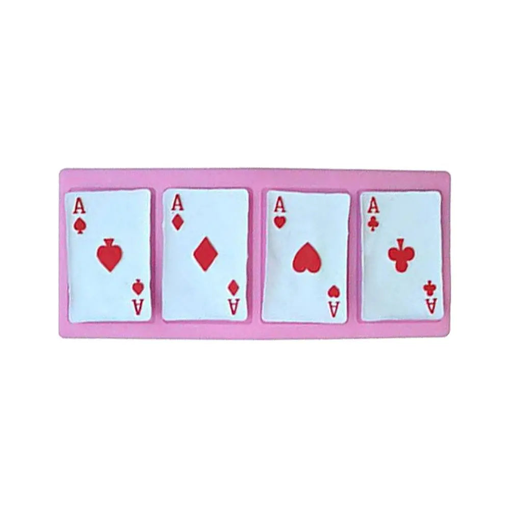 Canvazo Silicone Mould - Playing Cards Pattern Canvazo