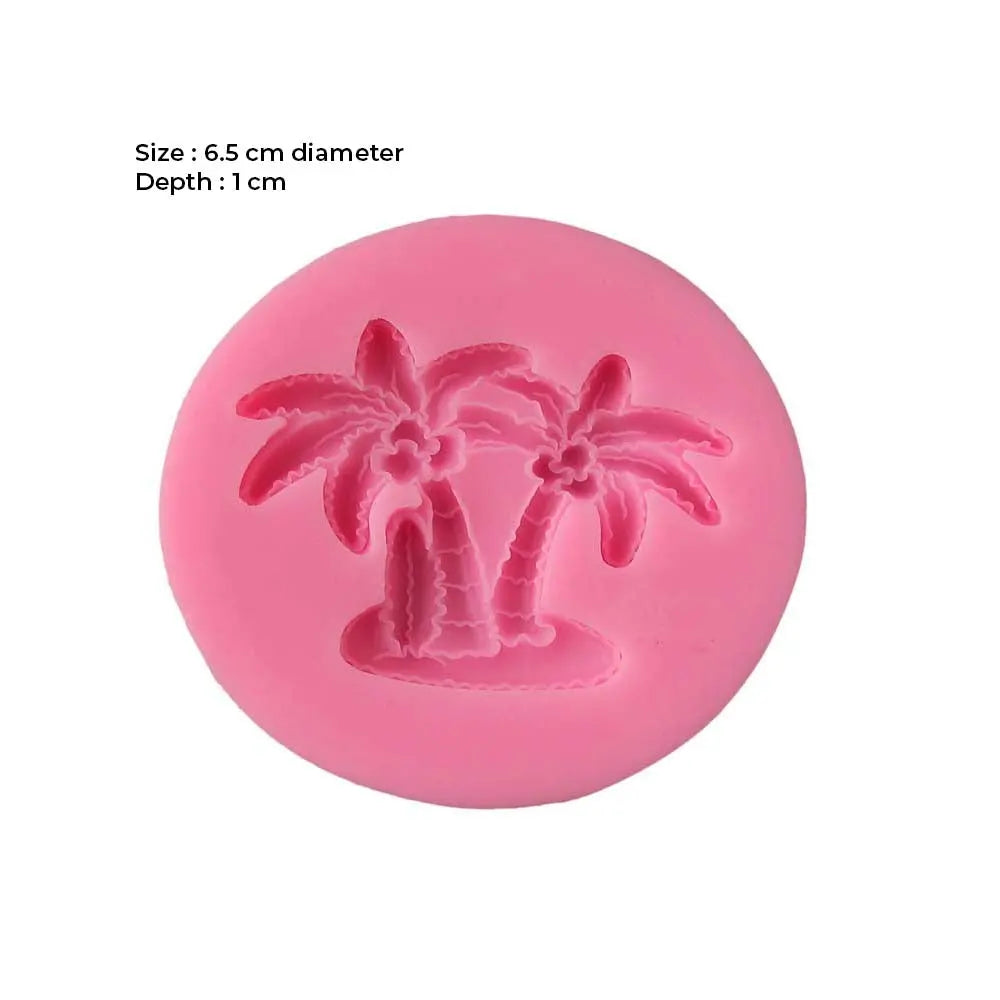 Canvazo Silicone Mould - Small Coconut Tree Pattern JSF 241 Canvazo