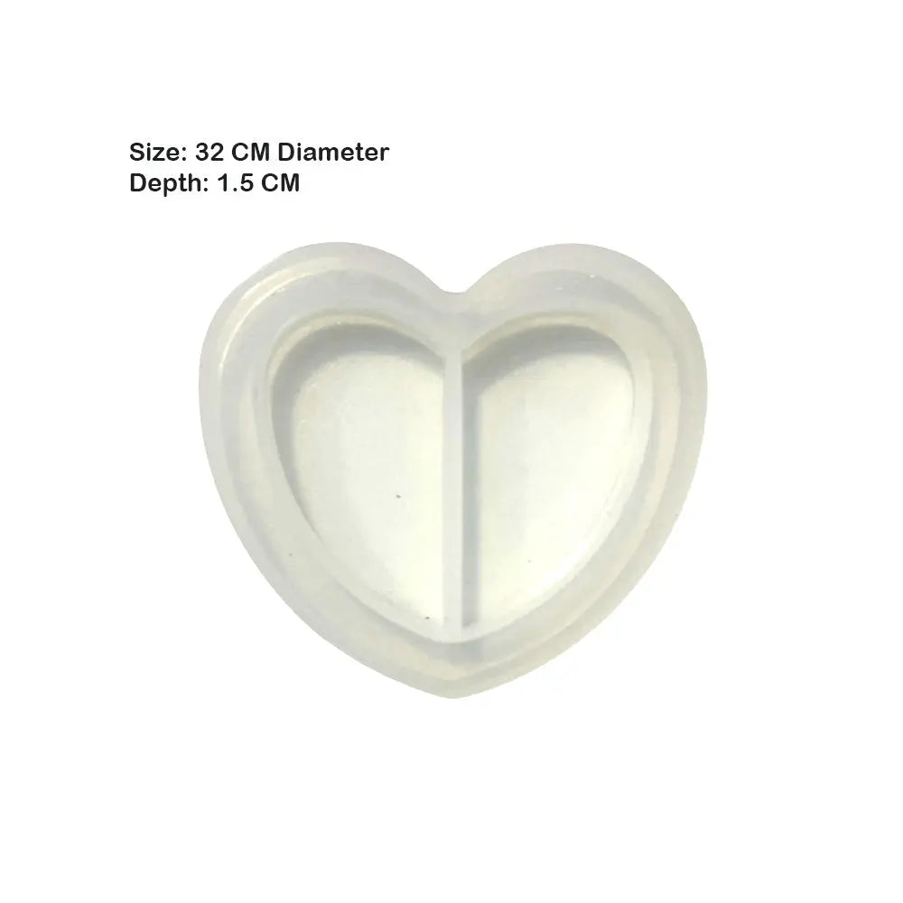 Canvazo Silicone Mould - Small Heart URP072 Canvazo