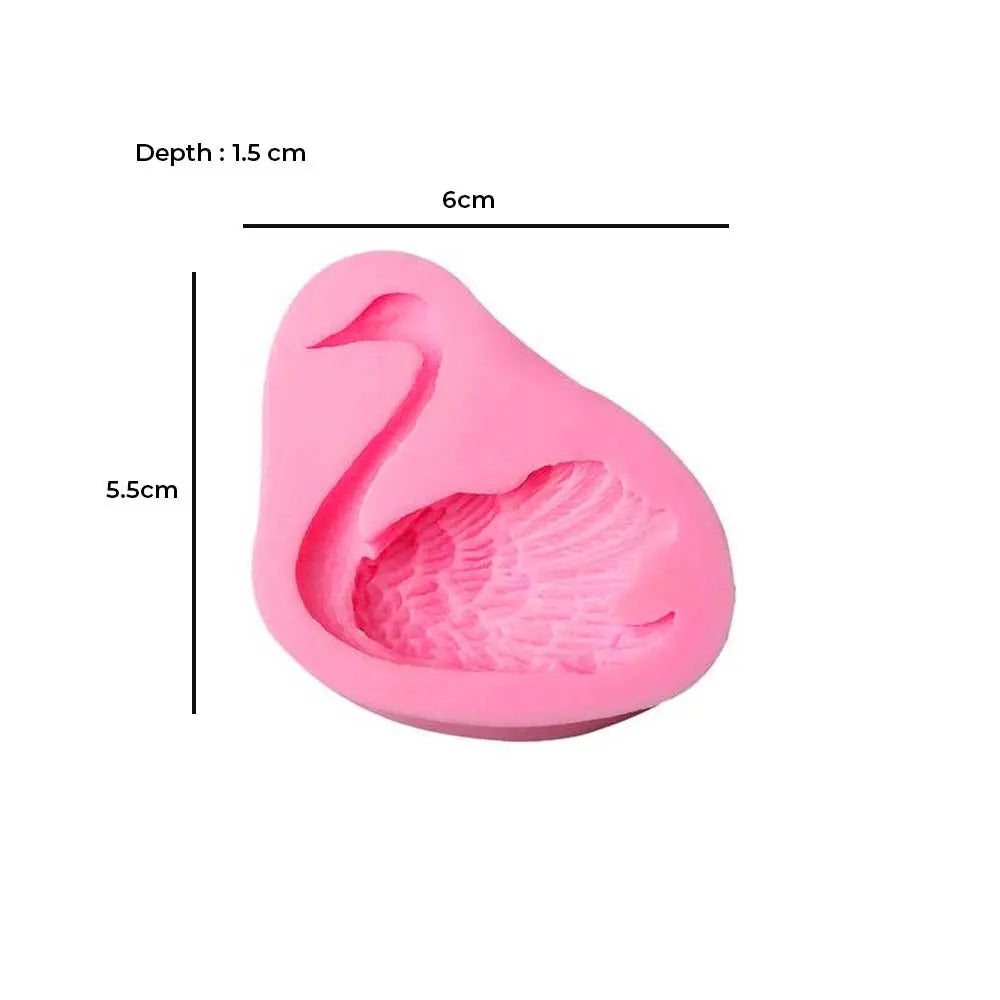 Canvazo Silicone Mould - Swan Pattern JSF 112 Canvazo
