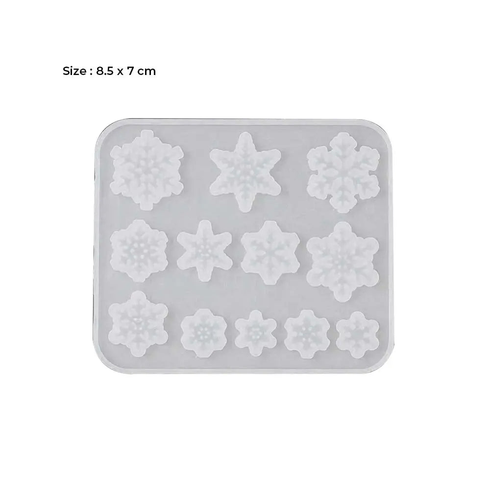 Canvazo Silicone Mould  Multiple Sizes Snowflakes RAWS-170 Canvazo
