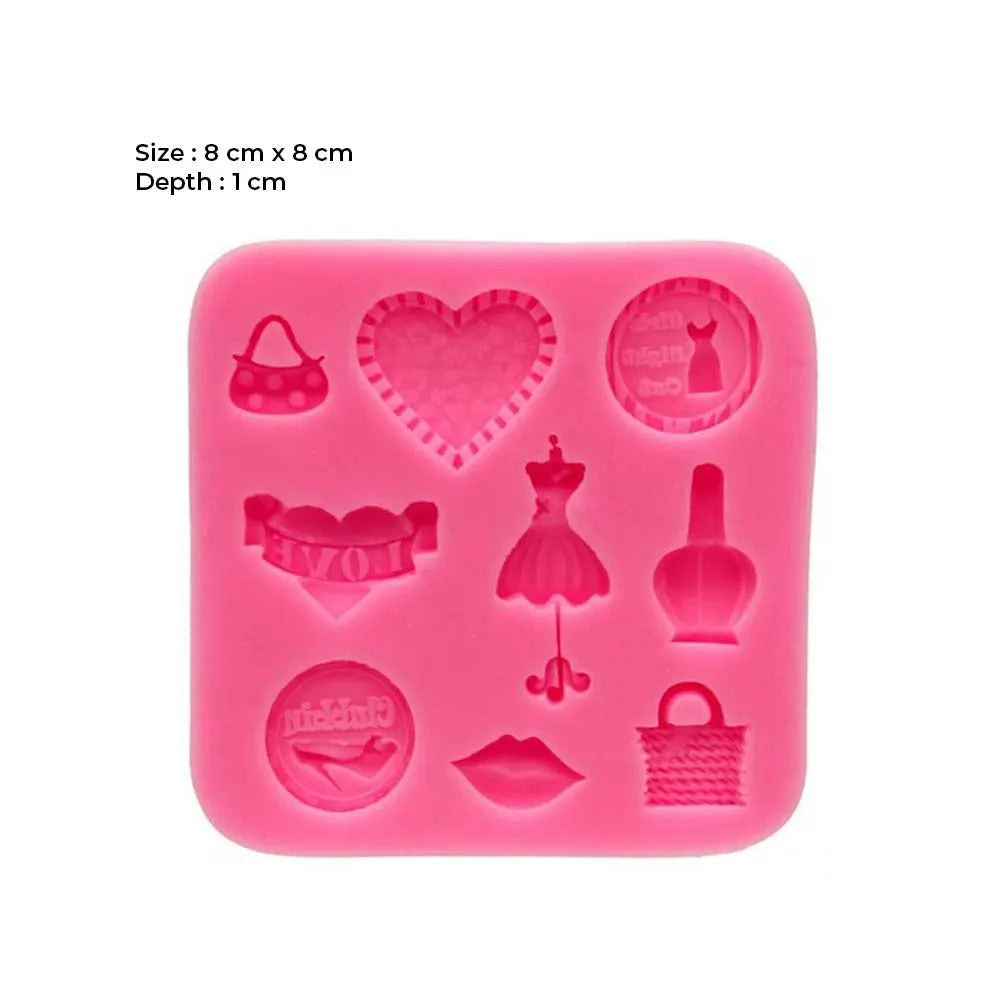 Canvazo Silicone Mould  Womens Party Mould JSF035 Canvazo