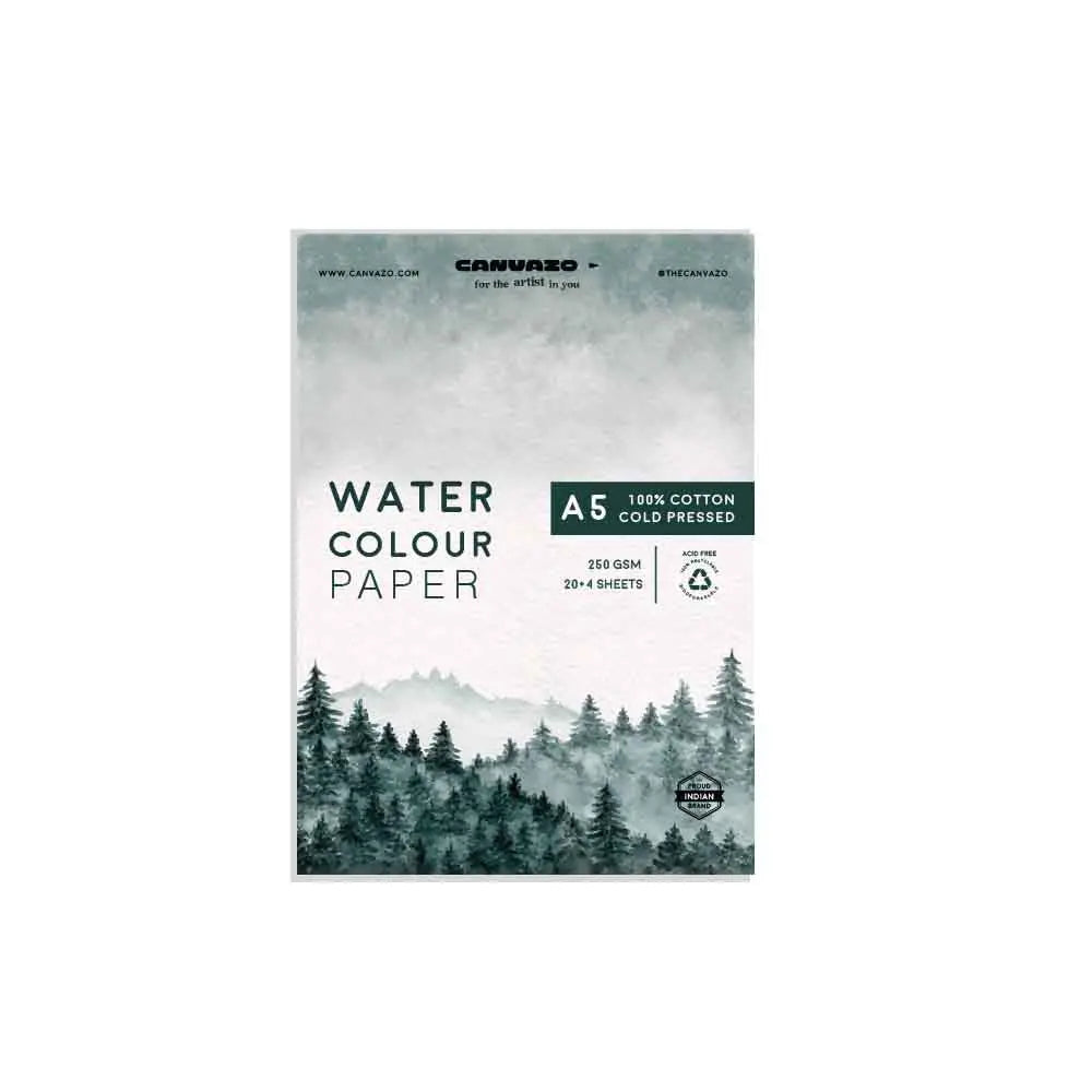 Cold Pressed Watercolour Paper - Canvazo