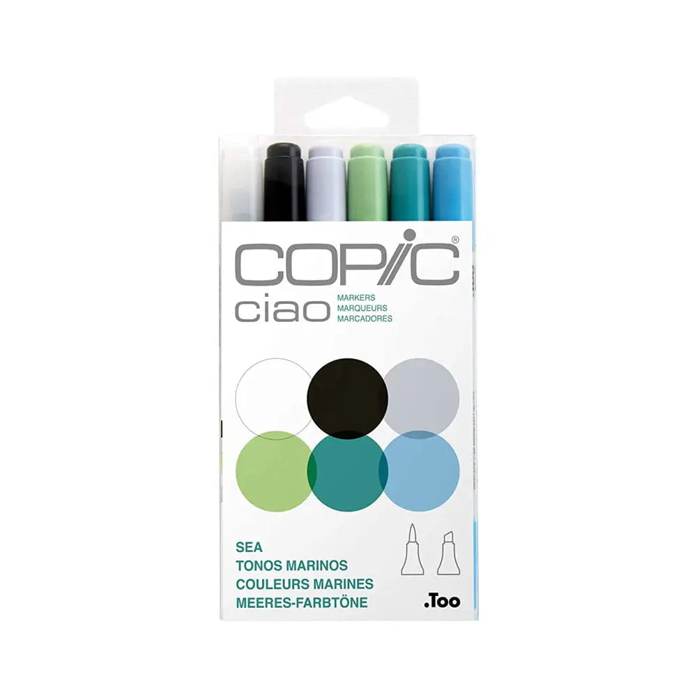 Copic Ciao Markers Set - Sea Copic
