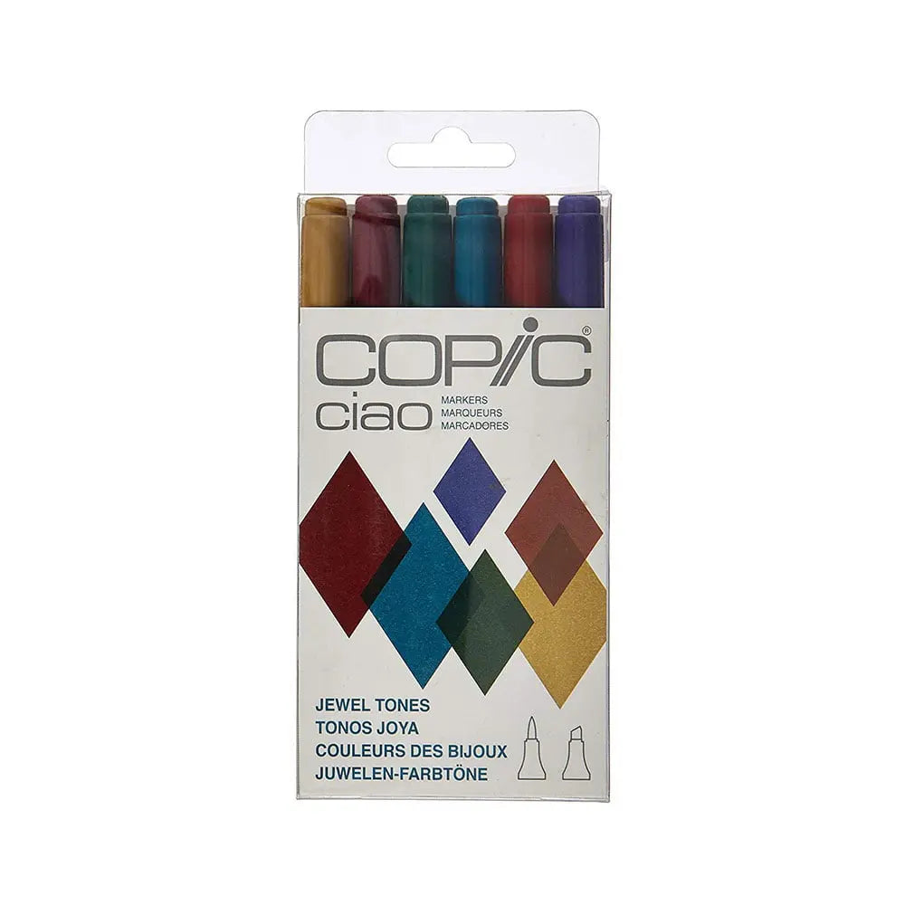 Copic Ciao Markers Set- Jewel Tones Copic