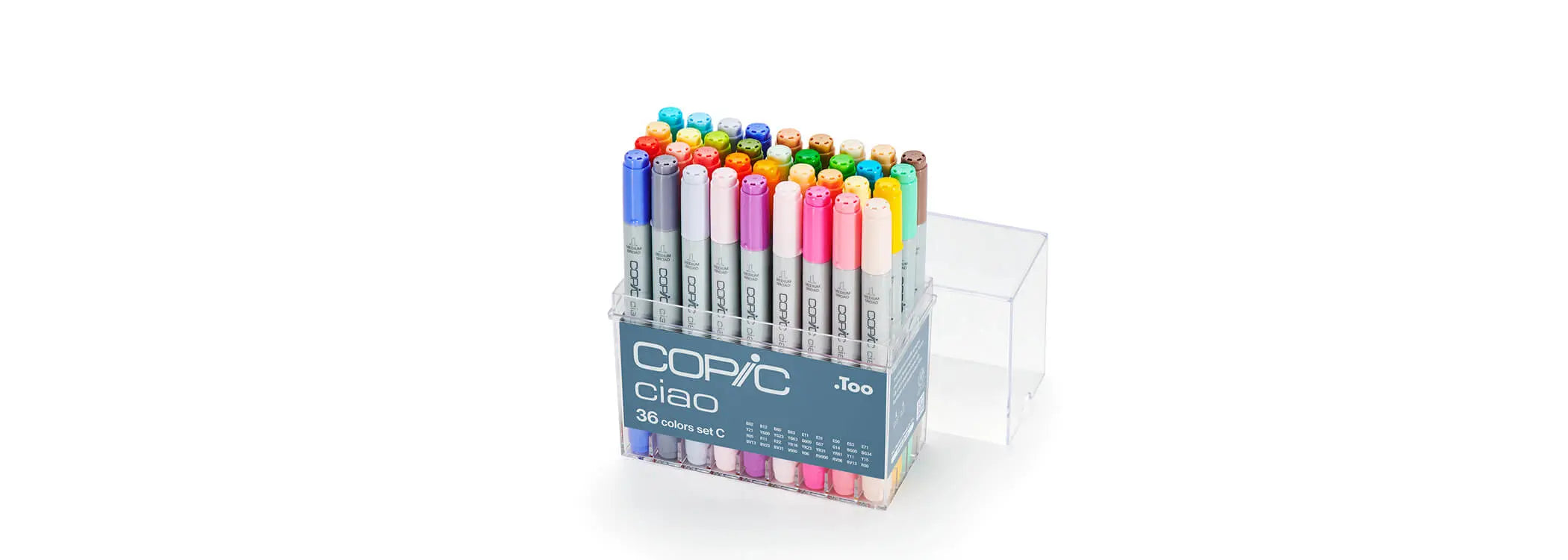 Copic Ciao Markers Set of 36 Shades Copic