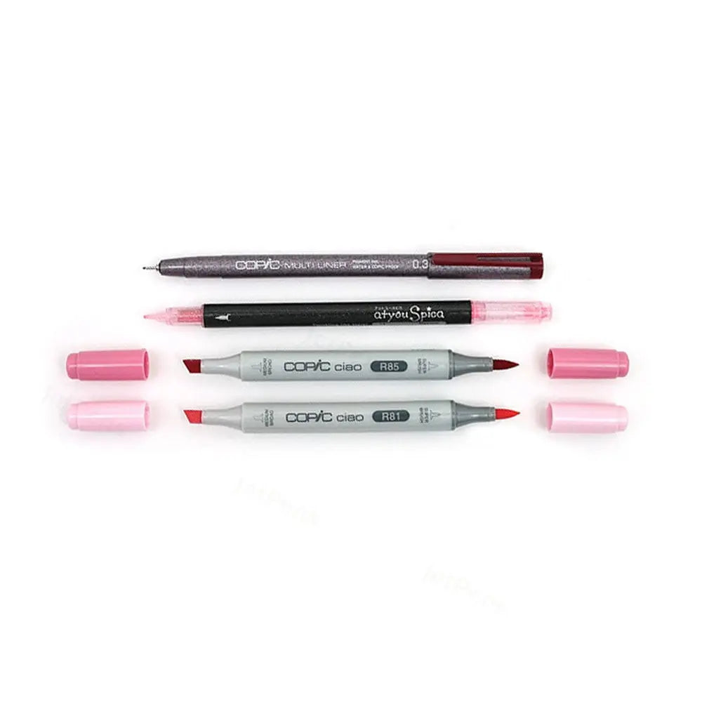 Copic Doodle Pack - Pink Copic