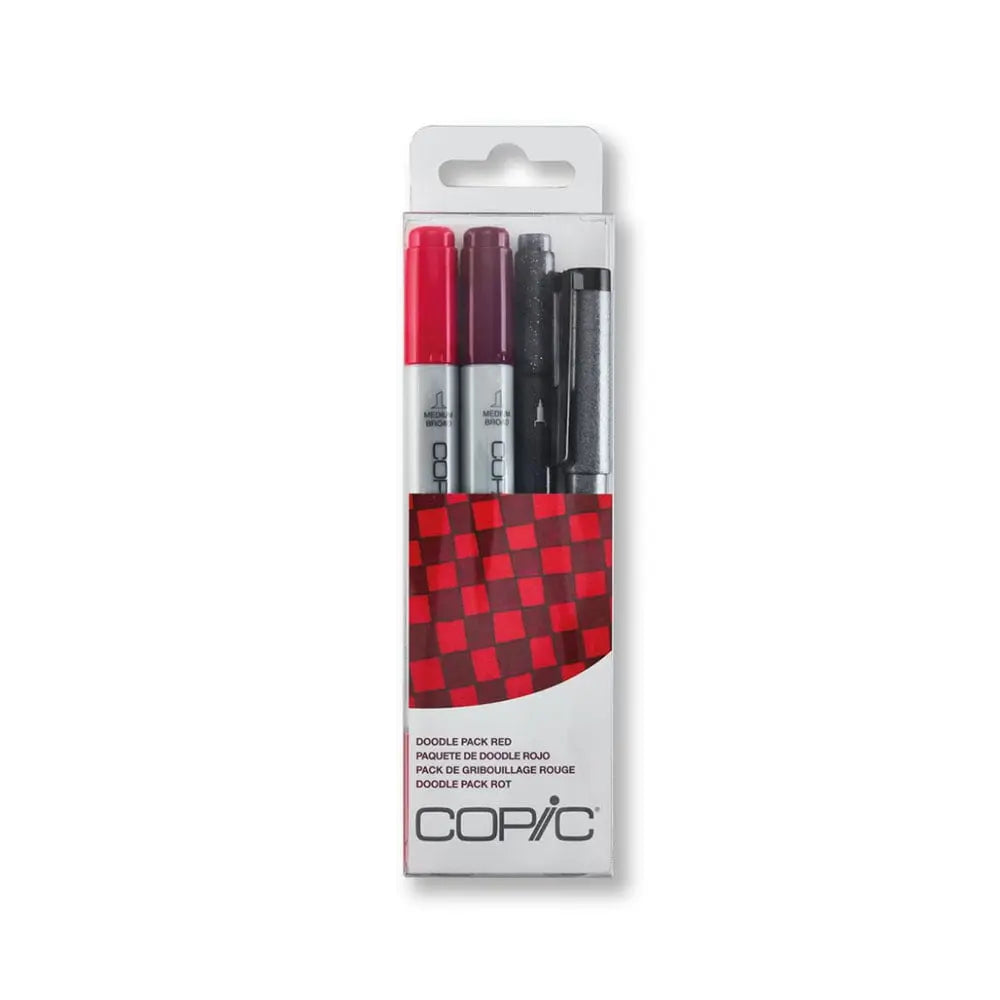 Copic Doodle Pack - Red Copic