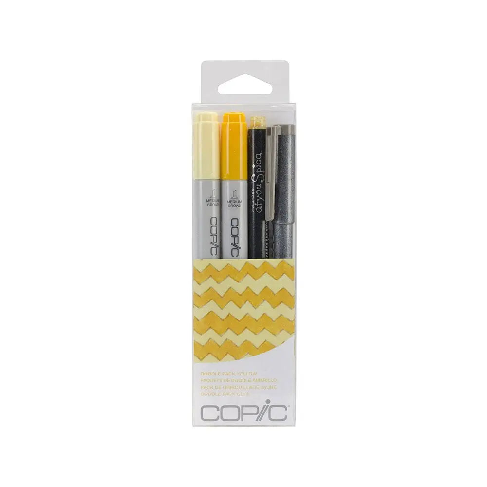 Copic Doodle Pack - Yellow Copic