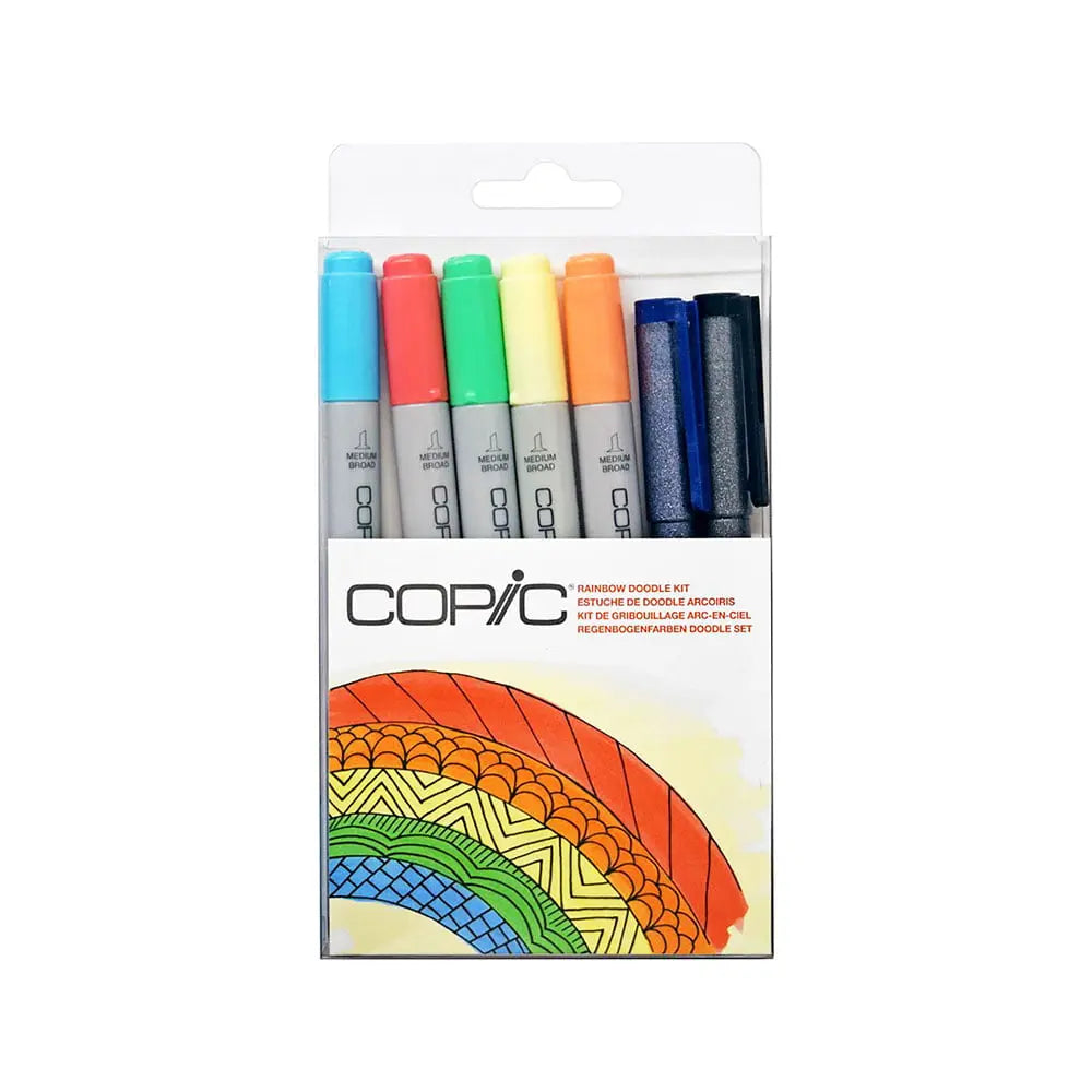 Copic Rainbow Doodle Marker Kit Copic