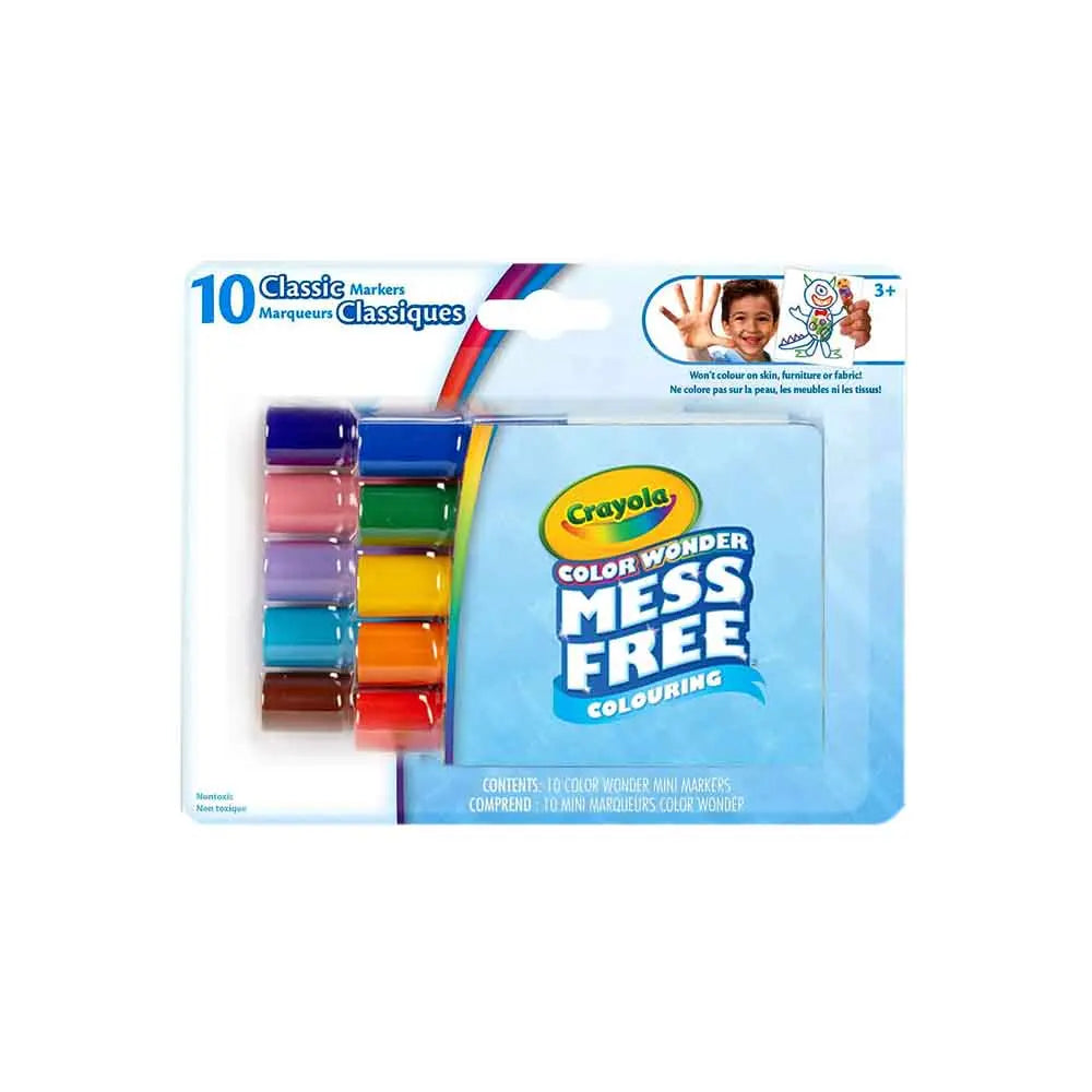 Crayola Color Wonder Mess Free Mini Markers Crayola