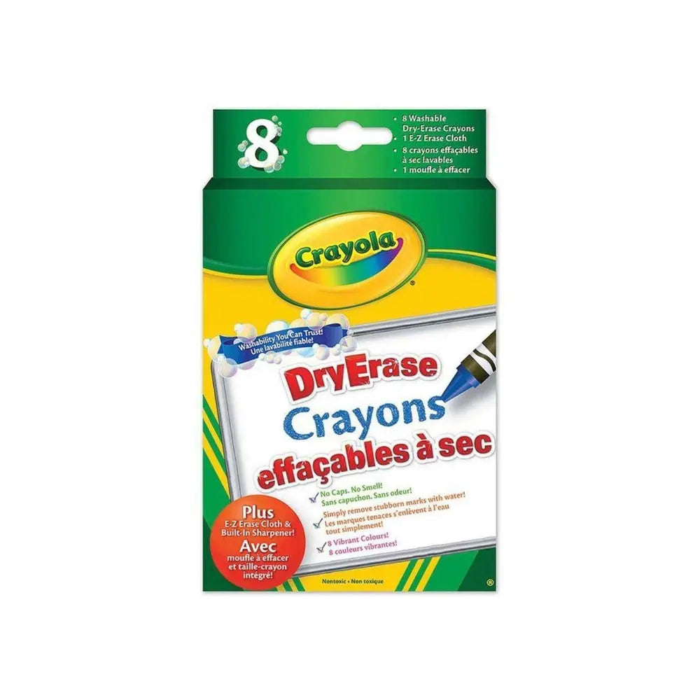 Crayola Dry Erase Crayons Set of 8 Crayola