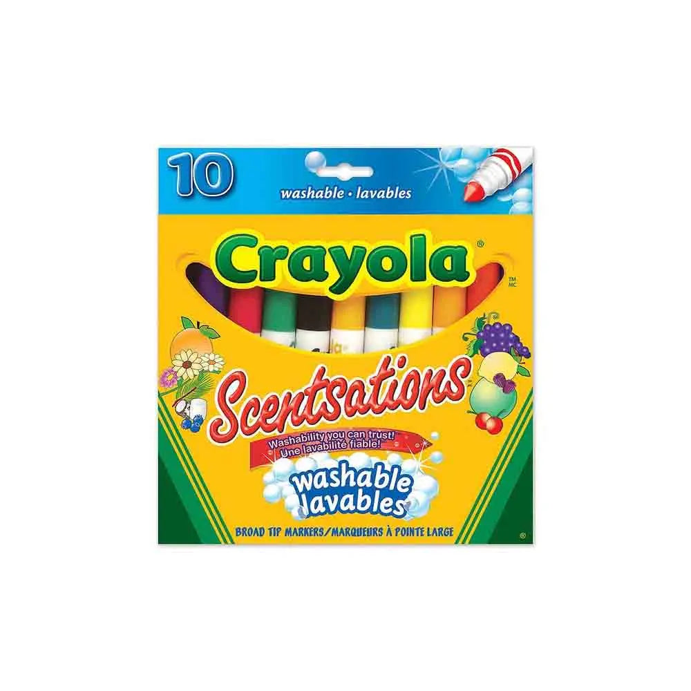 Crayola Scentsations Washable Broad Line Markers Crayola