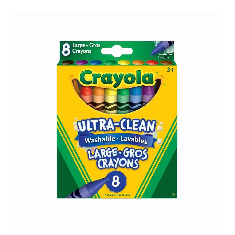 Crayola Ultra Clean Washable Large Crayons Crayola