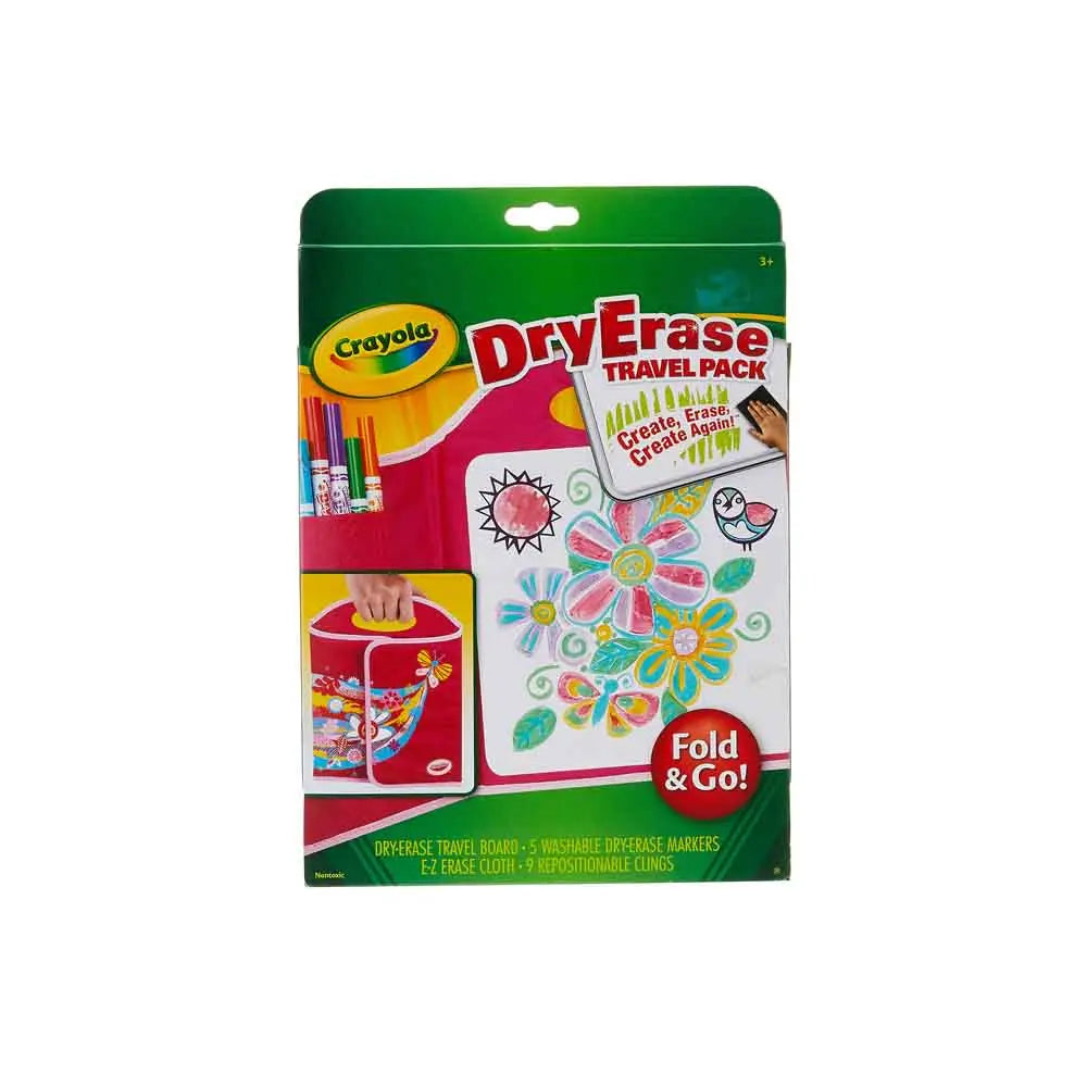 Crayola Washable Dry Erase Travel Pack Canvazo