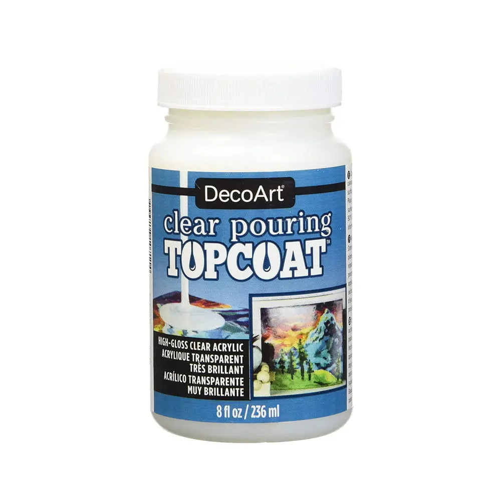 DECOART CLEAR POURING TOPCOAT DecoArt