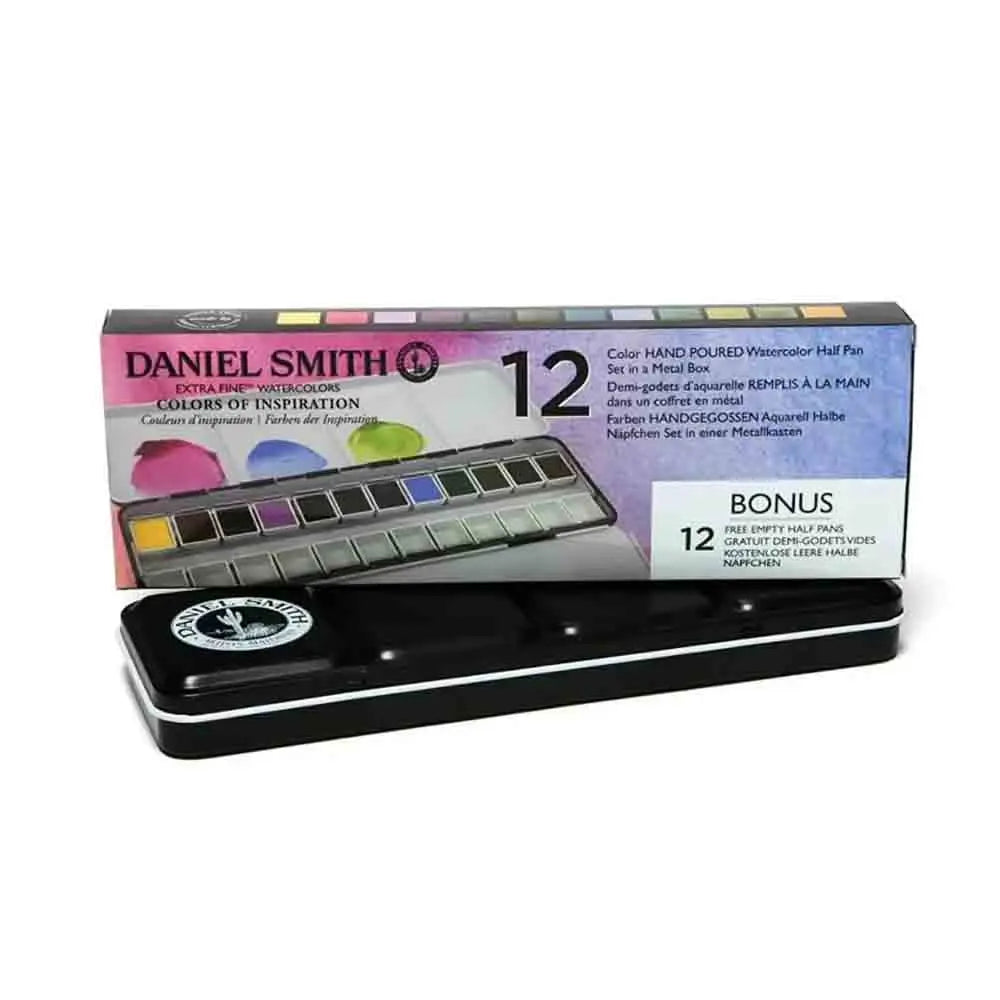 Daniel Smith - Half Pan Set of 12 Colors of Inspiration Daniel Smith