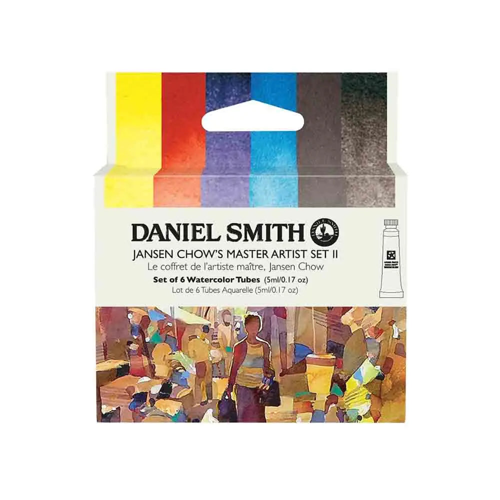 Daniel Smith Jansen Chow's Master Artist Set II of Watercolor Tubes (6x5ml) Daniel Smith