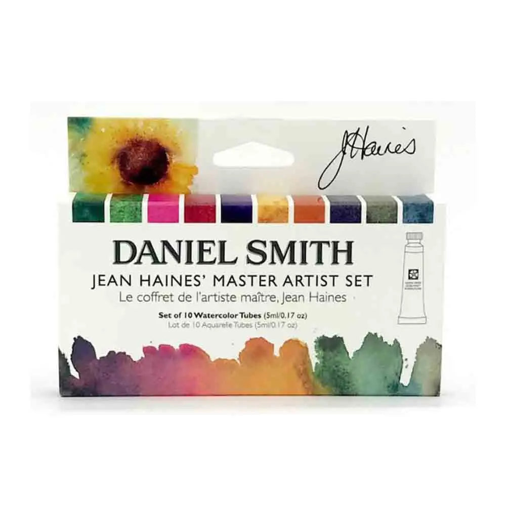 Daniel Smith Jean Haines' Master Artist Set of Watercolor Tubes 10x5ml dan