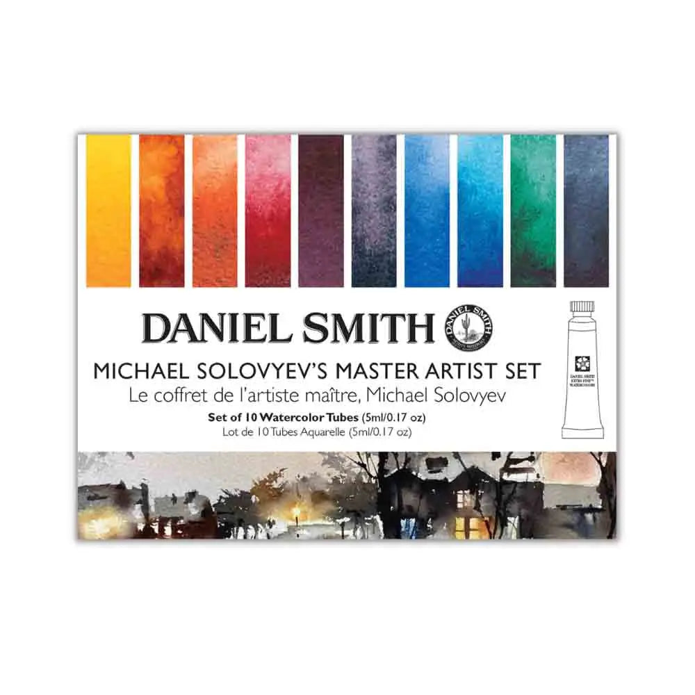 Daniel Smith Michael Solovyev's Master Artist Set of Watercolor Tubes (10x5ml) Daniel Smith