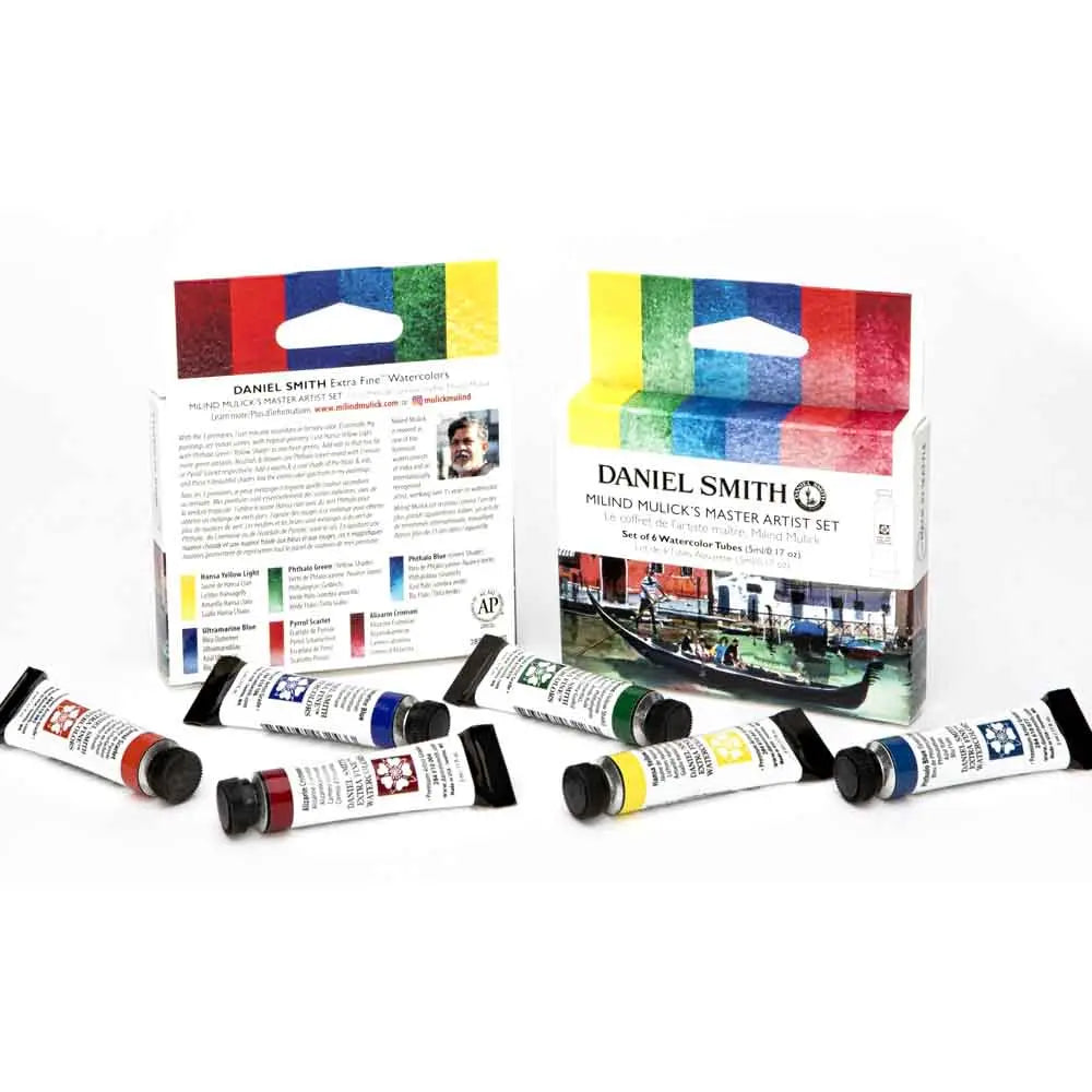 Daniel Smith Milind Mulick Master Artist Watercolor Set of 6 Shades Daniel Smith