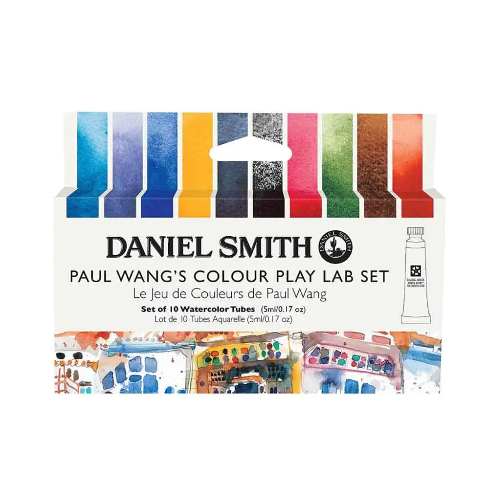 Daniel Smith Paul Wang's Colour Play Lab Set of Watercolor Tubes 10x5ml Canvazo